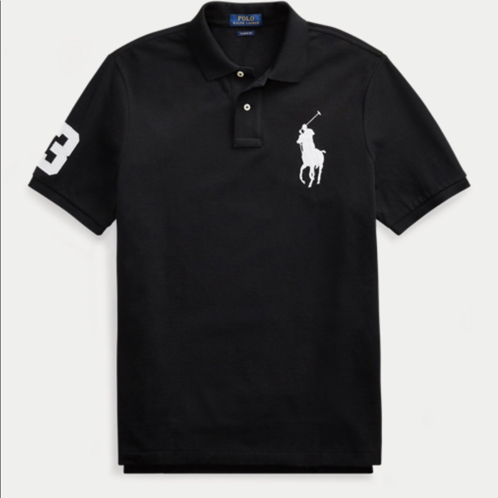 Black polo Ralph Lauren brand new size M